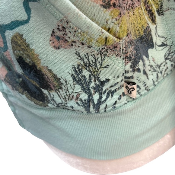 ARITZIA TNA Butterfly blue Zip UP Hoodie Size S - Picture 9 of 15